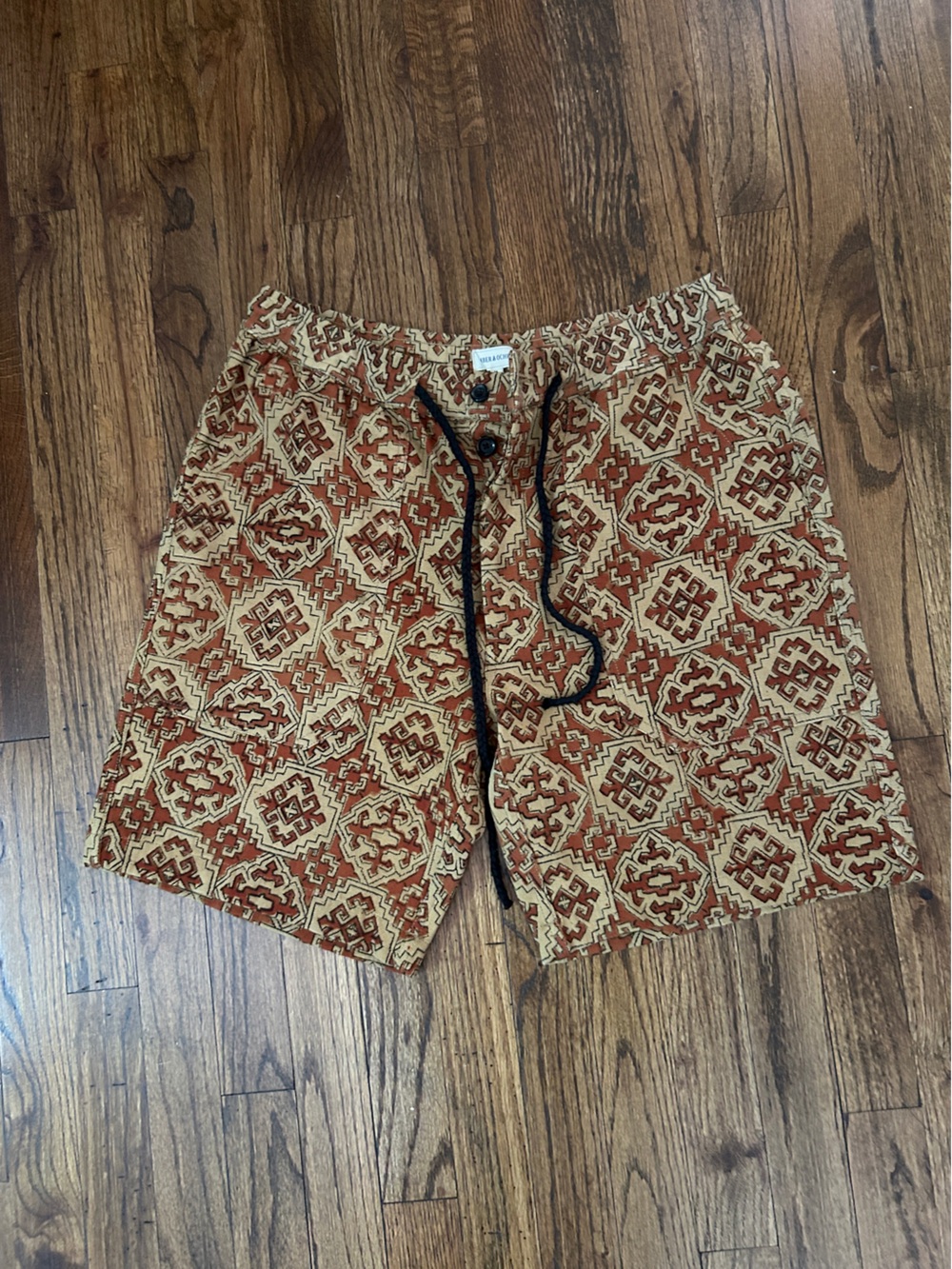 Umber and Ochre Men’s Shorts